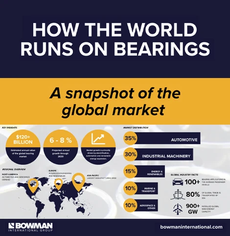 How the World Runs on Bearings: A Snapshot of the Global Market