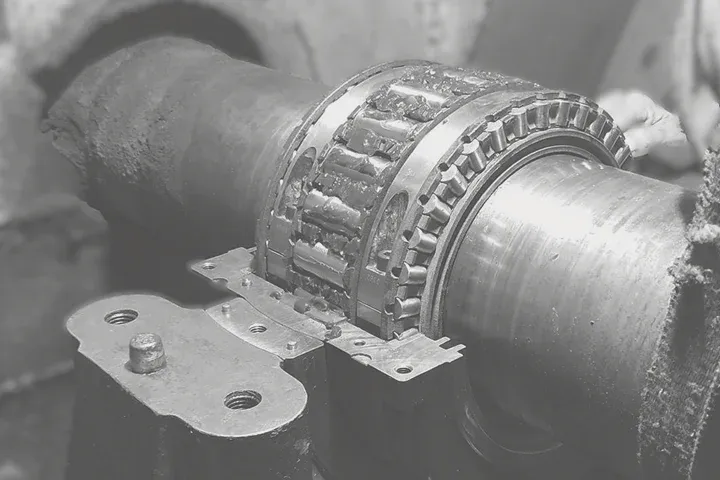 Bowman Advanced Split Roller Bearing with patented 3D-printed cage